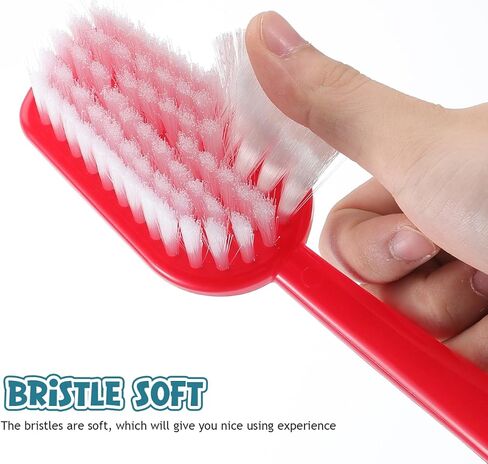 MAGICLULU 2pcs Giant Toothbrush: Oversized Toothbrush Photo Prop for Prank Parties, Stage Performances, Store Displays, and Fun Event Decorations (Red, Blue) in Saudi Arabia