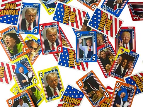 Trump One Game Game-108 Card Deck for Family Game Night ، متعة الحفلات سريعة الخطى ، هدية للبالغين والمراهقين in Saudi Arabia