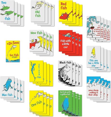 Fun Express Dr. Seuss Go Fish Card Games - 12 Sets in Saudi Arabia