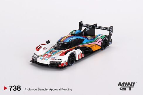 Diecast Model Car Compatible with Mini GT 1:64 Porsche 963 Porsche Penske Motorsport 2023 24 Hrs of Le Mans 3-Pack Limited Edition MGTS0011 in Saudi Arabia