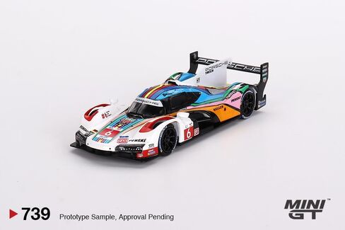 Diecast Model Car Compatible with Mini GT 1:64 Porsche 963 Porsche Penske Motorsport 2023 24 Hrs of Le Mans 3-Pack Limited Edition MGTS0011 in Saudi Arabia