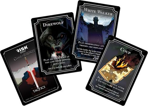 Risk Strike: Game of Thrones Edition و Fast Strategy Card و Dice Game للبالغين والمراهقين ، تلعب دور House Stark ، Lannister ، Targaryen & More ، اللعب السريع لمدة 2-5 لاعبين من 17 عامًا ، مرخص رسميًا رسميًا in Saudi Arabia