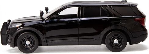 2022 أداة تقاطع الشرطة غير محددة قمة سوداء 1/24 DIECAST MODEL CAR بواسطة Motormax 76990BK in Saudi Arabia