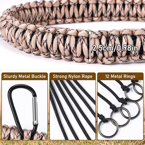 TOBWOLF 2PCS 2023 جديد الغزلان سحب تسخير الصيد والعتاد ث / حزام الكتف ومقبض عدم الانزلاق، الثقيلة الغزلان سحب حبل الغزلان سحب تسخير، سلامة عاكسة البرتقال الغزلان مجتذب حزام لصياد الغزلان in Kuwait