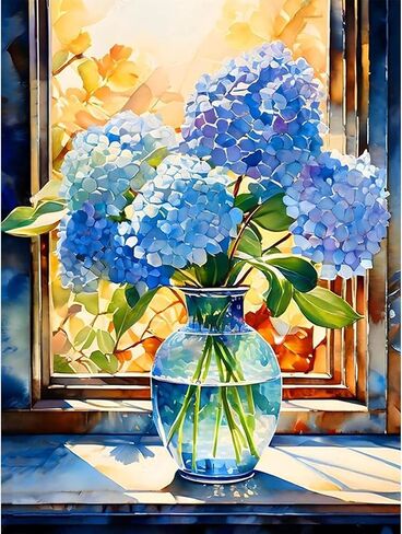 Moon Diamond Art Kits for Adults, Waterfall Diamond Painting Kit with Resin Gems, DIY 5D Embroidery Craft for Home Decor & Gift - 12x16 Inch in Saudi Arabia
