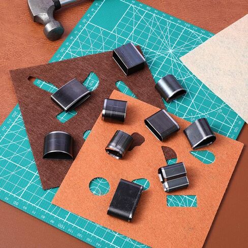 52 PCS Hole Hollow Bunch Tool ، شاقة عالية الكربون ، يموت القطع الجلدية المصنوعة من الجلد متعددة القاطعات قاطع DIY أدوات العمل للحزام/الساق/الحرف اليدوية. in Saudi Arabia