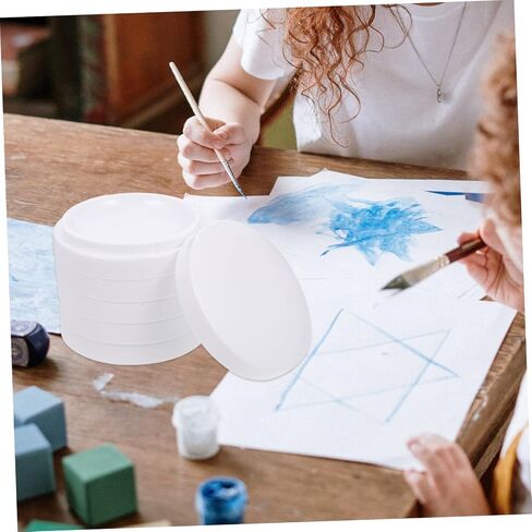 لوحة صينية الطلاء من Uonlytech Ceramic Wave for Moatrolor Art 6-Color Balette للطلاب والفنانين لاستخدام المنزل والاستوديو in Kuwait