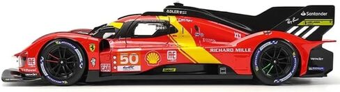 1/18 F-errari 499P 51# Racing Car Le Mans Champion Alloy Luxury Vehicle Car Diecast Model Adult D (1/18 499p 51#) in Saudi Arabia