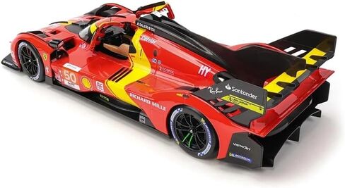 1/18 F-errari 499P 51# Racing Car Le Mans Champion Alloy Luxury Vehicle Car Diecast Model Adult D (1/18 499p 51#) in Saudi Arabia