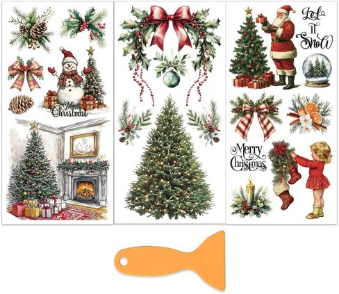 OLYCRAFT 3Pcs/Set Halloween Gnomes Rub on Transfers for Furniture and Crafts 6x12 Inch Halloween Furniture Decals Decor Pumpkin Transfer Stickers with 1pc Scraper for Scrapbook Window DIY Home Decor in Saudi Arabia