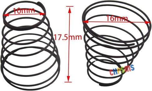 CKPSMS Brand -50pcs Thread Tension Spring#HT240560 متوافق مع/استبدال لآلات التطريز العلامة التجارية Barudan in Saudi Arabia