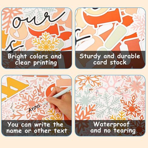 71Pcs Winter Bulletin Board Decorations Winter Classroom Decorations Christmas Snowflake Tree Cutouts for Xmas Holiday School Classroom Wall Door Decor Party Supplies in Saudi Arabia