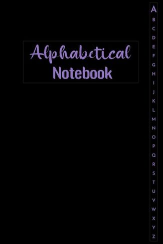 A إلى دفتر Notebook A5: A-Z المبطنة بالدفتر مع علامات تبويب أبجدية مطبوعة | 4 صفحات لكل رسالة | A-Z ALPHABTICATION NOTEBONT JOURNAL مع فهرس صفحات مبطنة | المخطط الأبجدي لإدارة المهام الفعالة/ 24 in Saudi Arabia