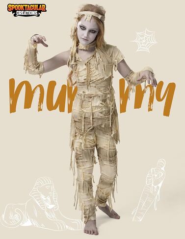 Spooktacular Creations Assumeen Halloween Mummy For Kids ، Mummy Costum in Kuwait