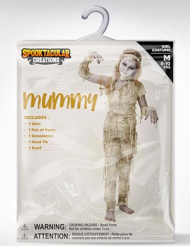 Spooktacular Creations Assumeen Halloween Mummy For Kids ، Mummy Costum in Kuwait