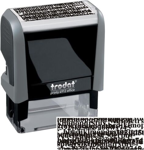 Trodat Print 4912 Self-Inking ID Protection Stamp (Printy 4912 ID Protection Stamp) in Saudi Arabia