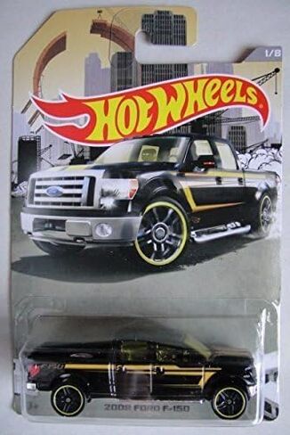 Hot Wheels 2016 إصدار Wal-Mart Excluvise Black 2009 Ford F-150 in Saudi Arabia