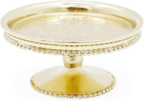 Odoria 1/6 Miniature Cake Stand Stand Dollhouse Accessories ، Gold in Saudi Arabia