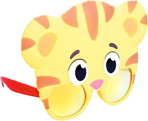 Sun-Staches Daniel Tiger Sungalsses | Lil' Costume Accessory | UV400 | One Size Fits Most Kids in Saudi Arabia