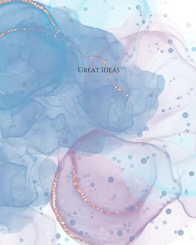 Great Ideas Watercolor Paperback Journal, 8x10 inches, 200 lined pages in Saudi Arabia
