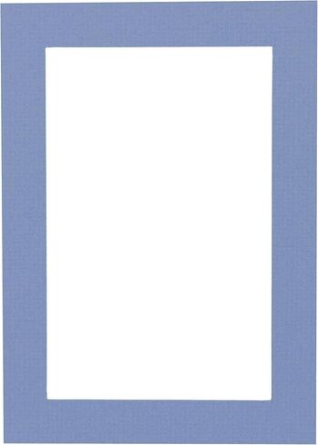 10x13 MAT Bevel Cut for 8x10 Photos - حمض الحامض Brittany Blue Precut Matboard - للصور ، الصور ، تأطير - سمك 4 طلاء in Saudi Arabia