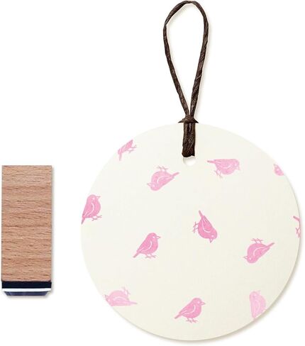 SPATZ BIRD Rubber Stamp ، 3/5 بوصة ختم صغير صغير لمخطط صنع بطاقات SCRABBOOKING in Saudi Arabia