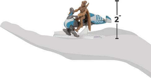 Star Wars Micro Galaxy Squadron Series 6 (6 Pack) Mystery Blind Box - Get Six 2.5" Vehicle or 1" Mini Figure - Officially Licensed - Authentic Collectible Toy - Gift for Boys, Girls, Kids, Teens - 8+ in Saudi Arabia