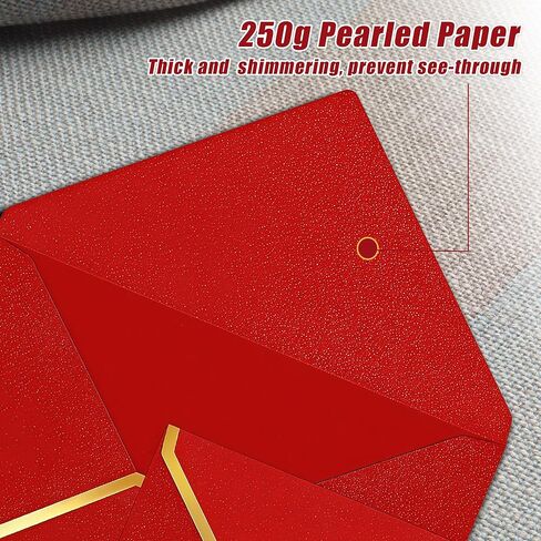 5 × 7 أظرف ختم ذاتي ، 250 جرام من الأظرف الفاخرة الفاخرة v رفرف الذهب حدود لبطاقات 5x7 4x6 ، مغلف A7 لحفل الزفاف ، الدعوات ، دش الطفل ، عيد الميلاد (قشر وختم ، 20 قطعة) in Kuwait