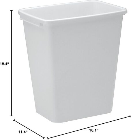 United Solutions EcoSense WB0069 Blue Plastic 41 Quart Recycling Indoor Wasteba in Kuwait