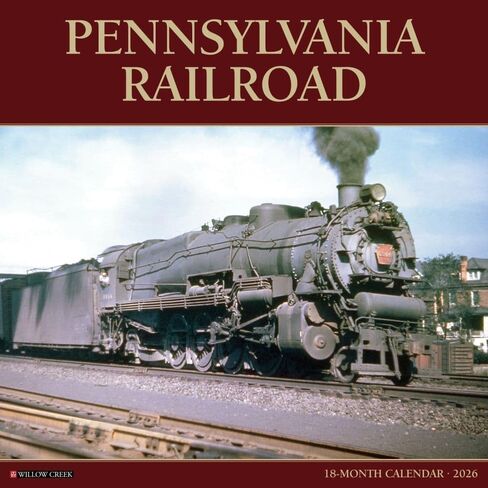 Pennsylvania Railroad 2026 12" x 12" Wall Calendar in Saudi Arabia