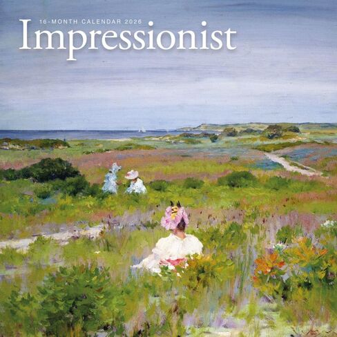 Impressionist 2026 Wall Calendar, 12.01'' X 12.01'', 16-Month Calendar with Stapled Binding in Saudi Arabia