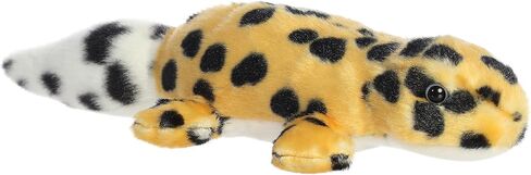 Aurora® Adorable Mini Flopsie™ Zilla Leopard Gecko™ Stuffed Animal - Mini Companions Ready for Playful Adventures - for Kids All Ages, Toddlers, Adults, and Families - Yellow 8 Inches in Saudi Arabia