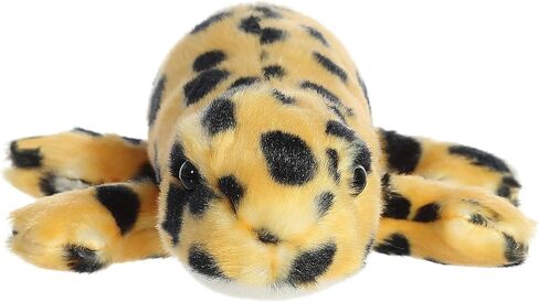 Aurora® Adorable Mini Flopsie™ Zilla Leopard Gecko™ Stuffed Animal - Mini Companions Ready for Playful Adventures - for Kids All Ages, Toddlers, Adults, and Families - Yellow 8 Inches in Saudi Arabia