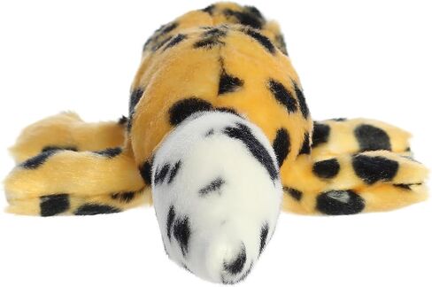 Aurora® Adorable Mini Flopsie™ Zilla Leopard Gecko™ Stuffed Animal - Mini Companions Ready for Playful Adventures - for Kids All Ages, Toddlers, Adults, and Families - Yellow 8 Inches in Saudi Arabia
