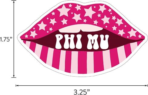 Phi Mu - Sticker Sheet - Girl Power in Saudi Arabia