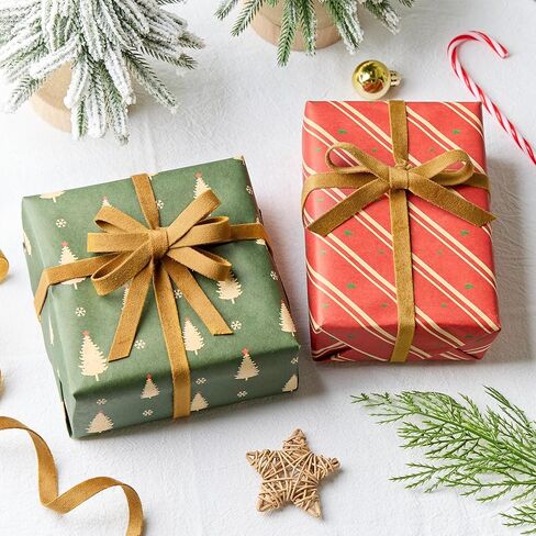 الشريط المخملي الأخضر الغابات ، مزدوج الوجه 3/8 بوصة 10 ياردة لحلي شجرة عيد الميلاد ، غلاف الهدايا ، صنع القوس ، الحرف اليدوية ، زخرفة الزهور in Kuwait