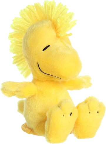 Aurora® Timeless Peanuts® Shoulderkins™ Woodstock Stuffed Animal - Classic Characters - Lasting Memories - Yellow 5 Inches in Saudi Arabia