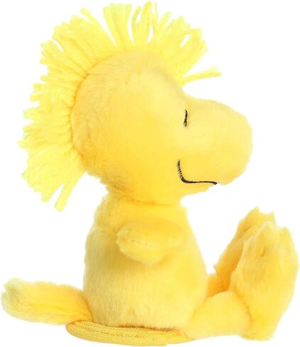 Aurora® Timeless Peanuts® Shoulderkins™ Woodstock Stuffed Animal - Classic Characters - Lasting Memories - Yellow 5 Inches in Saudi Arabia