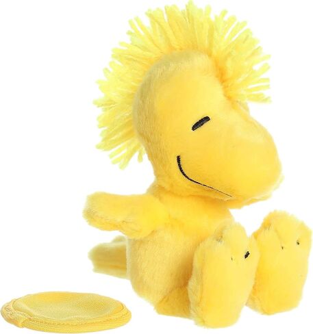 Aurora® Timeless Peanuts® Shoulderkins™ Woodstock Stuffed Animal - Classic Characters - Lasting Memories - Yellow 5 Inches in Saudi Arabia
