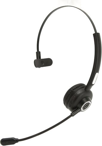 Telephone Headset, Single Ear Business Headset 5.0 Padded Ear Cushion for Laptops in Saudi Arabia