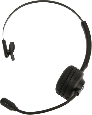 Telephone Headset, Single Ear Business Headset 5.0 Padded Ear Cushion for Laptops in Saudi Arabia
