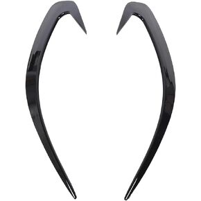 Rear Bumper Side Air Vent Splitter Compatible for Miata ND 2016+ Rear Bumper Vent Spoiler Left Right Enhanced Driving Stability Aesthetic(Carbon) in Saudi Arabia
