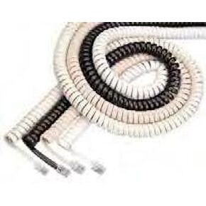 L-H4DU-12-CG Handset Cord - Charcoal Gray44; 12 ft. in Saudi Arabia
