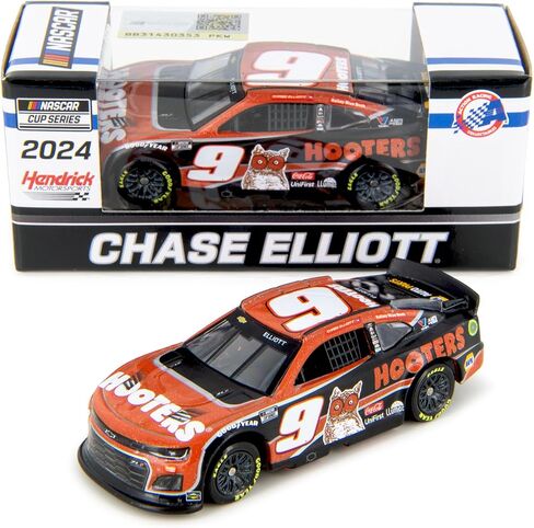 Chase Elliott 2024 Hooters Diecast Car 1:64 Scale in Saudi Arabia