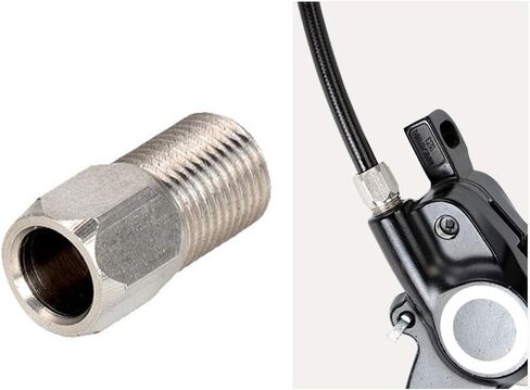 16 قطعة (4X رأس زيتوني، 4X حشوات توصيل، 4X براغي، 4X أغطية) مجموعة خرطوم كابل BH90، إدراج موصل زيتوني، أجزاء طقم تسييل مسمار توصيل، دراجة MTB.... in Kuwait