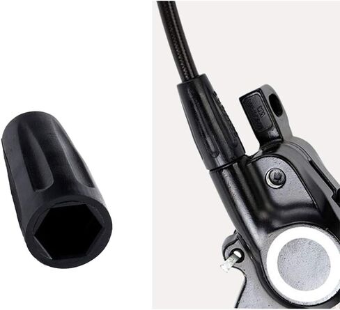 16 قطعة (4X رأس زيتوني، 4X حشوات توصيل، 4X براغي، 4X أغطية) مجموعة خرطوم كابل BH90، إدراج موصل زيتوني، أجزاء طقم تسييل مسمار توصيل، دراجة MTB.... in Kuwait