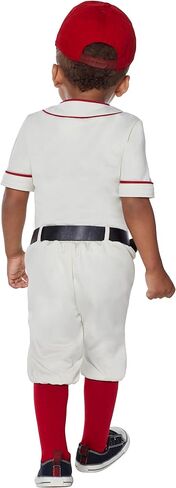 Spirit Halloween A League of Their Own Toddler Jimmy Costume | Officially licensed in Saudi Arabia