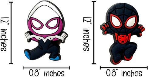 Lashicorn Spider Silicone Bead Bead مجموعة | 12 جهاز كمبيوتر مختلط حزمة متعددة الآية Spidey Bulk بالجملة سلسلة مفاتيح Make Kit Kit Beaded Pen Fresh Superhero in Saudi Arabia