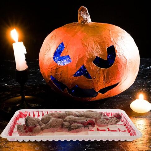 FAVOMOTO Halloween Organ Intestines Prop, Horror Small Intestine Body Organ Lunch Box Halloween Horror Props Haunted House Decor for Scary Pranks Decorations in Saudi Arabia