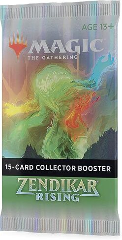 Magic: The Gathering Zendikar Rising Collector Booster (15 Premium Cards Per Pack) in Saudi Arabia